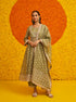 Genda Anarkali Kurta Set With Dupatta