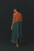Blue Crepe Textured Tunic Set