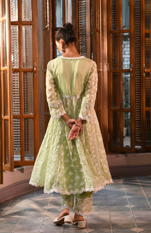 Bolour Set With Dupatta