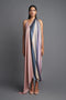 Asymmetric Draped Dress