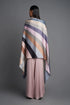Metallic Draped Cape