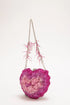Isa Beaded Heart Clutch – Rose