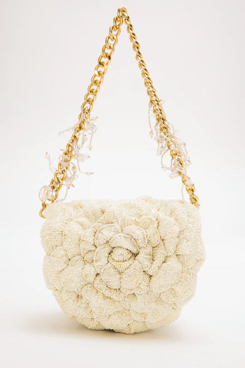 Coco Beaded Mini – Ivory