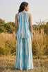 Linen striped Pant Set