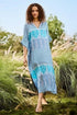 Printed Chiffon Kaftan