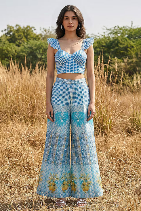 Organza Pant Set