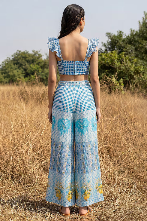 Organza Pant Set