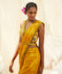 Yellow Pre-Draped Saree