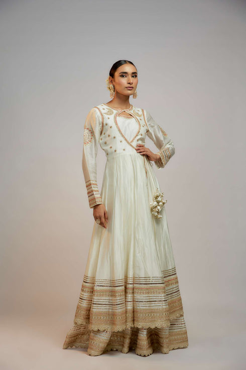 Golconda Meera Anarkali set