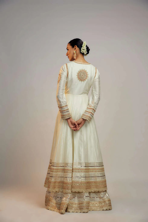 Golconda Meera Anarkali set