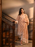 Darya Kurta with Inverted V Hem White Pant With Dupatta