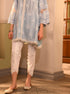 Azara Kurta with Border white Dhoti Pants