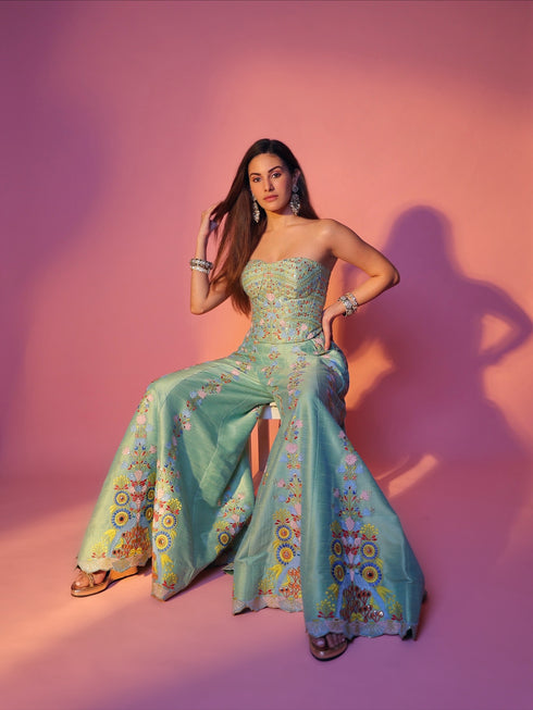 Amyra Dastur In Meher Flared Pants