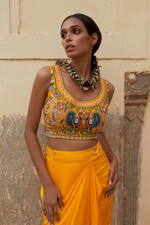 3 Pc Bohemian Cape Set