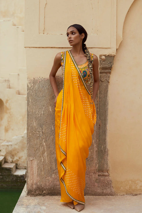 3 Pc Bohemian Drape Set