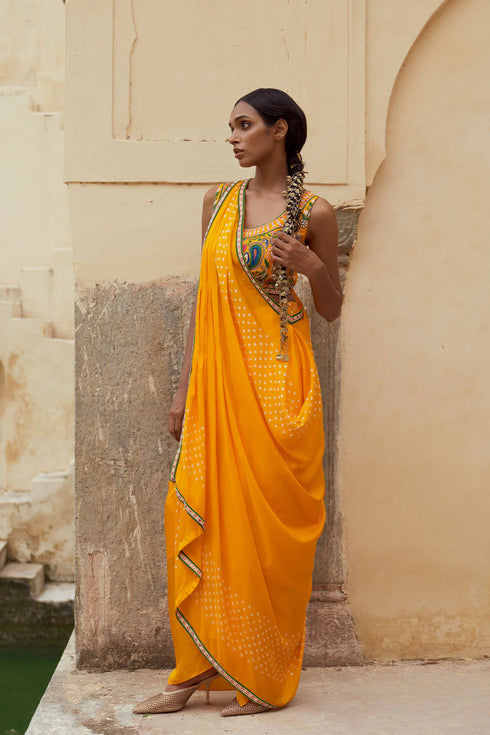 3 Pc Bohemian Drape Set