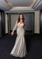 Grey Fishcut Gown