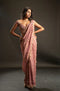 Dusty Rose Saree
