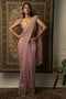 Lilac Saree