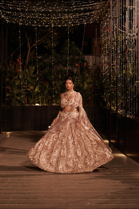 Evening Sand Lehenga Set