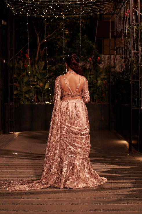 Evening Sand Lehenga Set