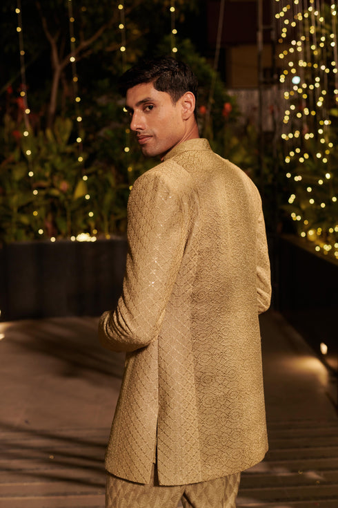 Endive Green Jacket Set