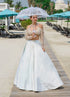 Ivymist Spring Mint Lehenga set