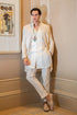 Biluur Ivory White Sherwani Set