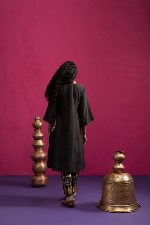 Peacock Pocket Kurta Set