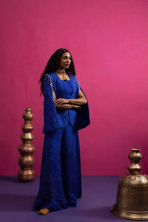 Electrifying Blaire Cape Set