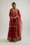 Sadhna Sharara Set - Red