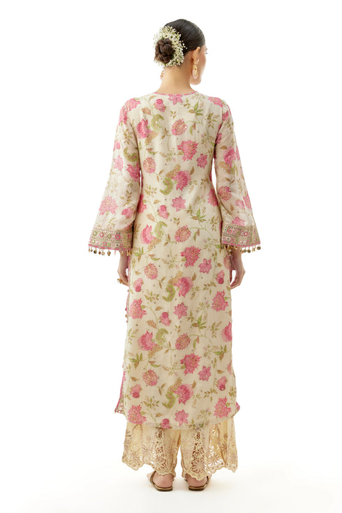 Kavya Tunic With Palazzo And Dupatta