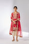 Ekta AG Dhoti Set - Red