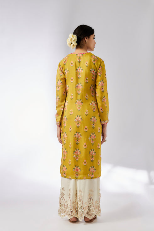 Neha Tunic - Mustard