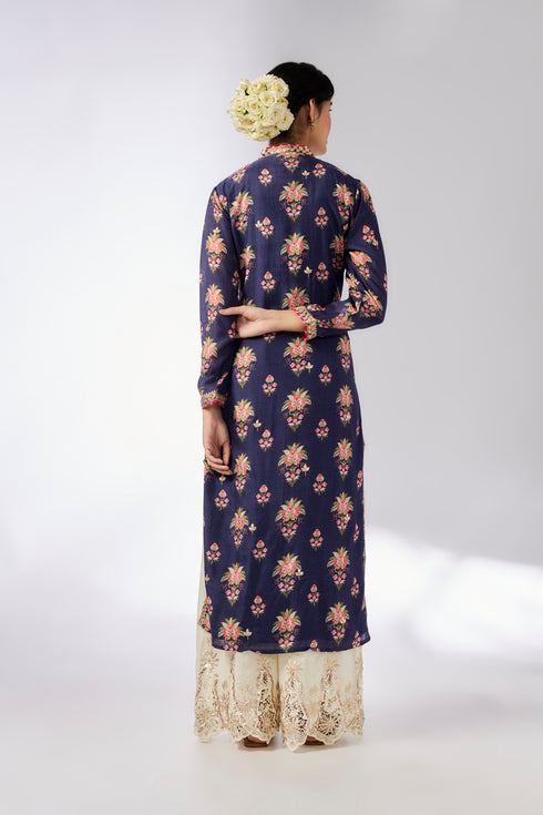 Gargi Tunic - Navy