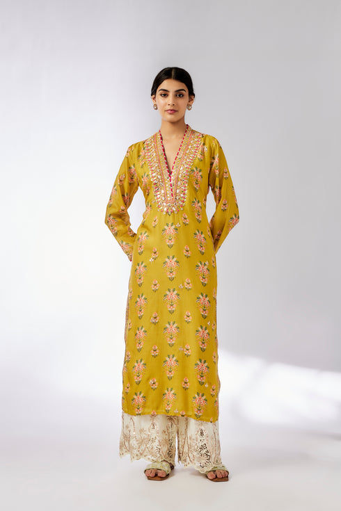 Gargi Tunic - Mustard