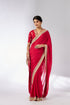 Anisha Saree Set - Red