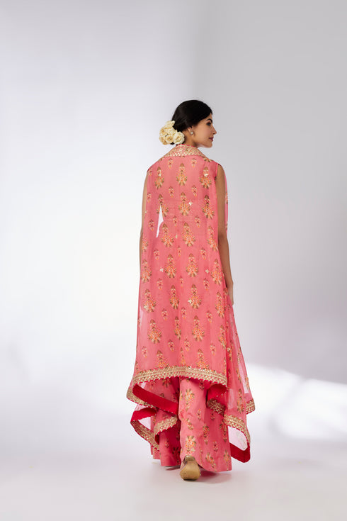 Jisha Pant Set - Pink