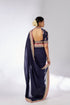 Anisha Saree Set - Navy