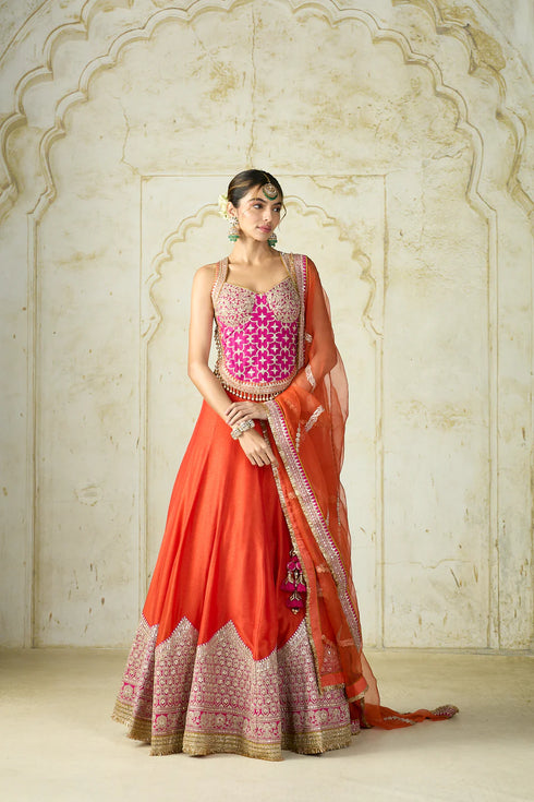 Mariyam Lehenga Set