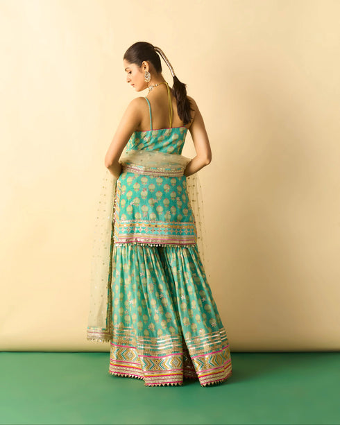 Ravina Strappy Sharara Set