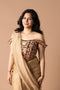 Raw Silk Lehenga With Blouse And Dupatta