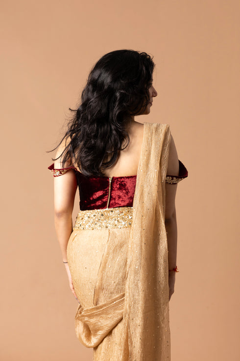 Raw Silk Lehenga With Blouse And Dupatta