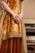 Heavy Flared Velvet Gharara With Short Kurta