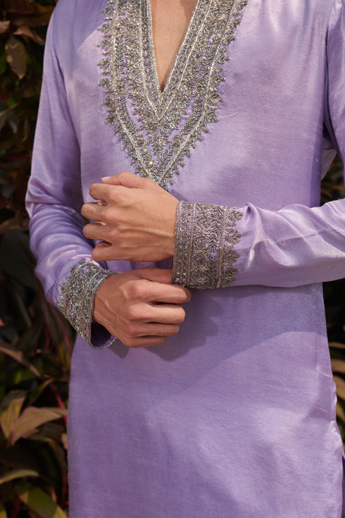 Lilac Breeze Kurta Set