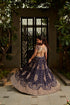 Deep Midnight Blue Lehenga Set