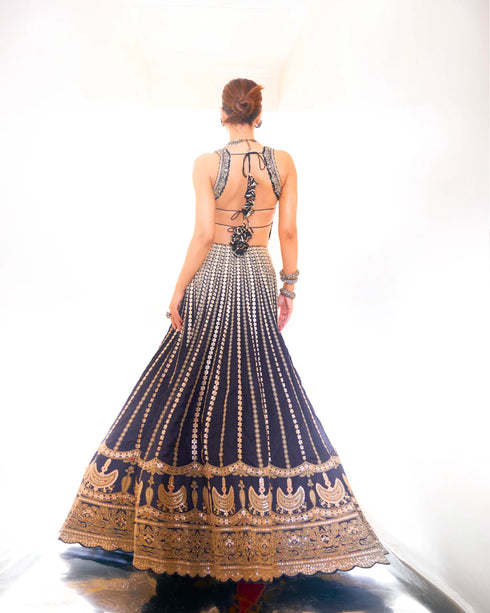 Golconda Kriti lehenga set