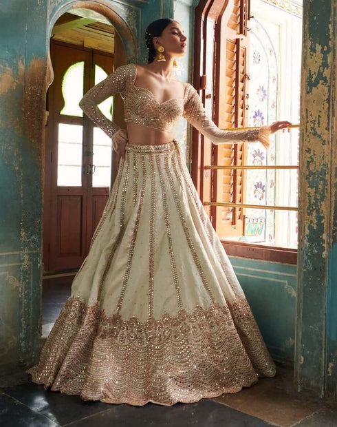Off-White Lehenga