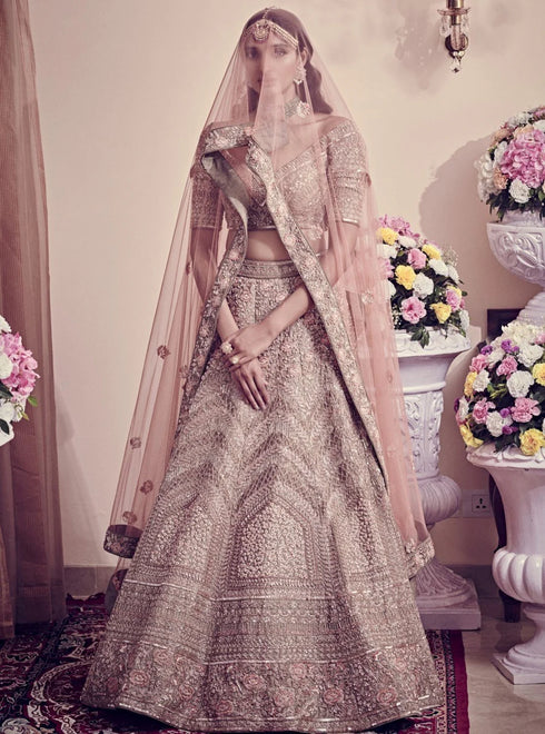 Sage Green Lehenga