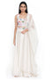 Off White Embroidered Choli With Sharara And Dupatta